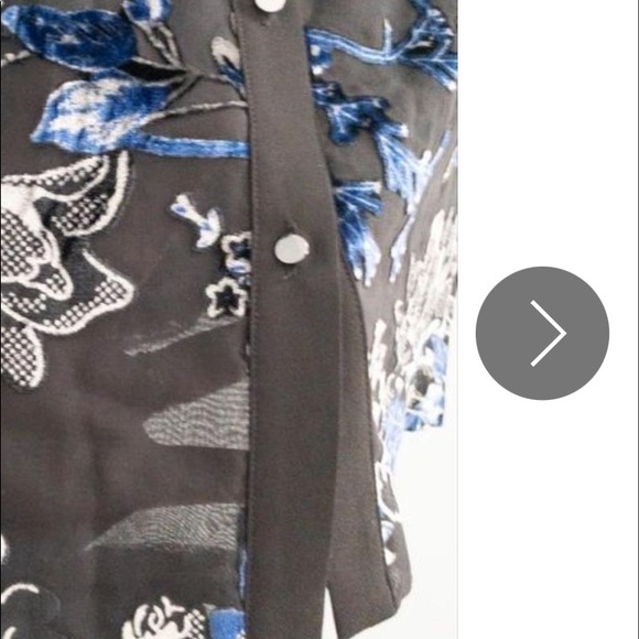 New MISOOK size 2X drama velvet tunic top - Picture 10 of 15